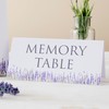 ANGEL & DOVE Lavender Set of 2 Funeral Memory Table