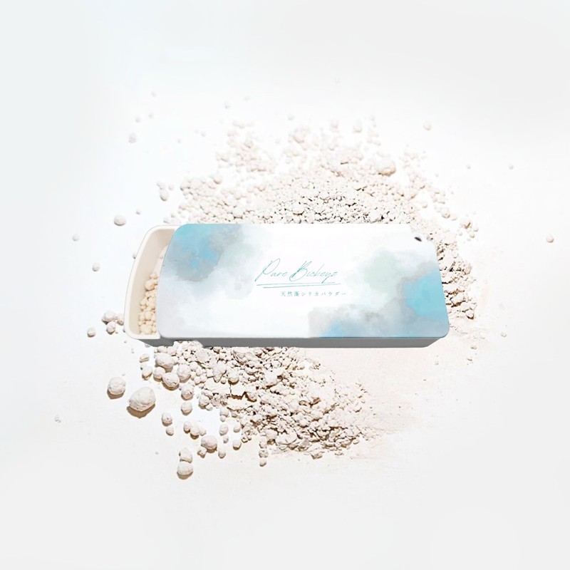 SILICA POWDER 天然藻シリカパウダー 1500mg 世界初のオーガニックシリカ 純度97.1% 医薬部外品原料規格 ヴィーガン認証・オーガニック認証・ハラール認証取得 PBスキンパウダー