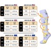 Compression Socks for Women and Men 6 Pack Copper Compression