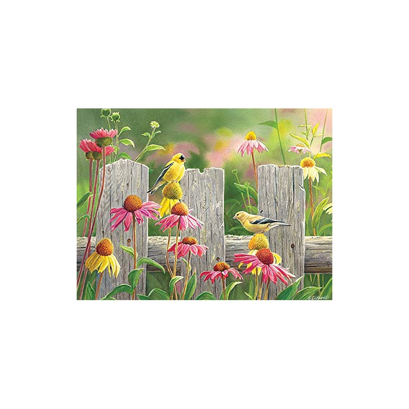 Cobblehill Puzzles XL 275 pc Pink and Gold