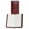 Scully Accessories Mahogany Italian Leather Ruled Pocket Notebook