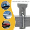 8 PCS 8" Boat Trailer Bunk Brackets, Galvanized Swivel Top,