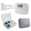 Pill Dispenser with Alarm Electronic Pill Organizer with LCD Display