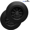Wheelie Bin Wheel Replacement Wheels 200mm Nose Wheel for Domestic