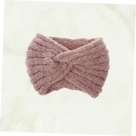 Beavorty 2pcs Woolen Yarn Cross Hair Band Handmade Knitted Headwrap for Women Soft and Warm Hair Accessories for Fashionable Fall Outfits Space-saving Design