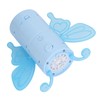 Electric Bubble Machine Automatic Multi Holes Butterfly Shape Portable Lightweight