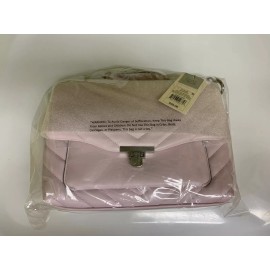 A New Day Msrp $35 Quilted Top Handle Satchel Handbag - A New Day Lilac Color