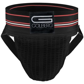 Golberg Athletic Supporter - (2 Pack, Black, X-Large)