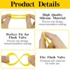 4-Pack Flush Valve Seal GP1059291 Silicone Replacement- Durable Toilet Tank