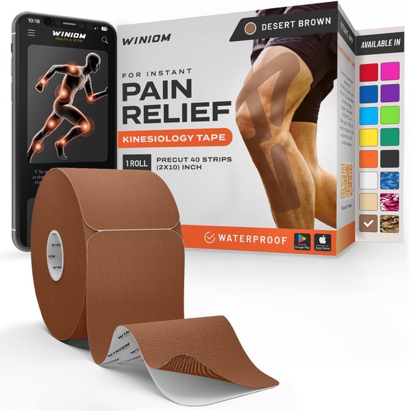 Kinesiology Tape-Incredible Support for Athletic Sports and Recovery + Free