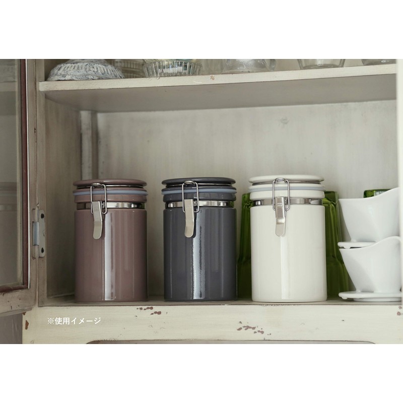 ZERO JAPAN CO-200 SGY Zero Japan Coffee Canister 200 Steel
