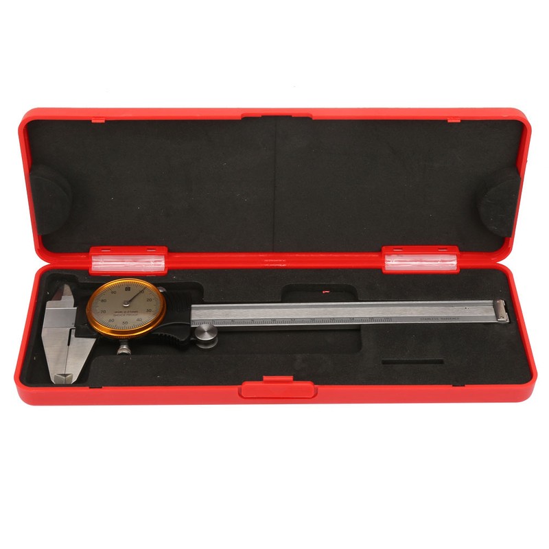 Dual Direction Shock Proof Vernier Caliper with Gauge 0~150mm 0.01mm