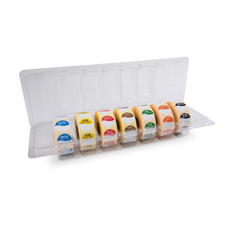 DAYMARK Days of The Week Labels with Dispenser (All 7
