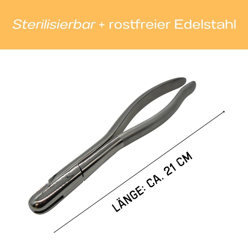 Instrumentezentrum Malotky Wire Bending Pliers, 21 cm, Technician Pliers, Temple