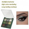 Green Cat Eye Eyeshadow Palette,Green Eyeshadow Palette,Full Matte E-yeshadow P-alette,G-reen