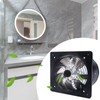 MUSESPANI 12 Inch Exhaust Fan 110V 125W Explosion Proof Utility