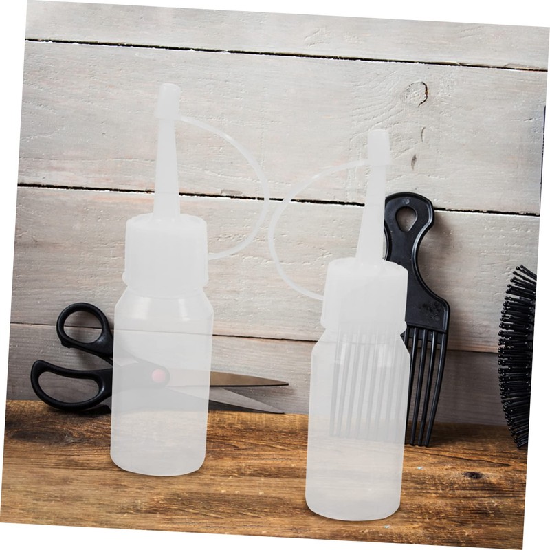 COLLBATH Root Comb Applicator Bottle for Hair Oil Pointed Mouth