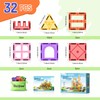 Magnetic Tiles Toddler Toys Magnetic Building Blocks for Kids Ages