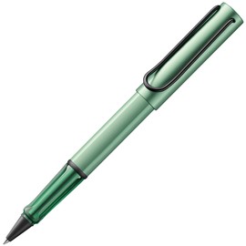 Lamy AL-star Sage Rollerball Pen - Lightweight Pen with Transparent, Ergonomic Handle & Line Width M - Aluminium Housing - with Rollerball Refill M 63 Line Width M in Black