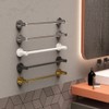 Adjustable Single Bath Towel Bar 16 to 27.6 Inch, ZUEXT