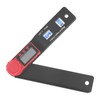 2 in 1 Mini Digital Angle Finder Ruler Protractor Blue