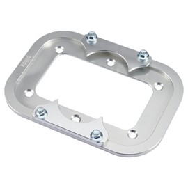 Pilida Billet Aluminum Battery Tray Hold Down Compatible with Optima Batteries Red Yellow Blue Top 34 34/78 D34 D34/78 34M D34M