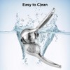 Beeyoka Lemon Squeezer Stainless Steel,Premium Manual Fruit Juicer with Heavy