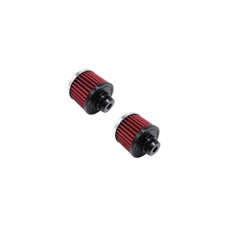2 pcs/set SHLPDFM Air Filter Chrome Valve Cover Push In