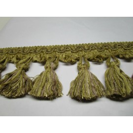 Unbranded 6 yards Tassel Fringe 3" GOLDEN-TAN/ECR