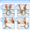 Silk CPAP Neck Pad for CPAP Headgear, Sky Blue CPAP