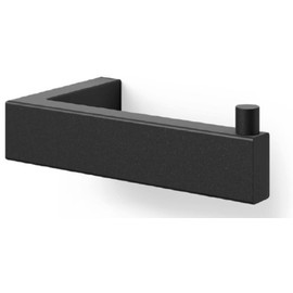 Zack Linea 40590 Black Stainless Steel Toilet Roll Holder