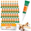WOUSEDO 48 X 3g Super Glue Clear, Strong Adhesive,Super Glue