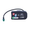 ZAWELIYO KT-LED880 E-Bike Meter with Display, Simple Design, Easy Installation,