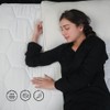4AS Quilted Mattress Protector Double Bed - Hypoallergenic Deep Fitted