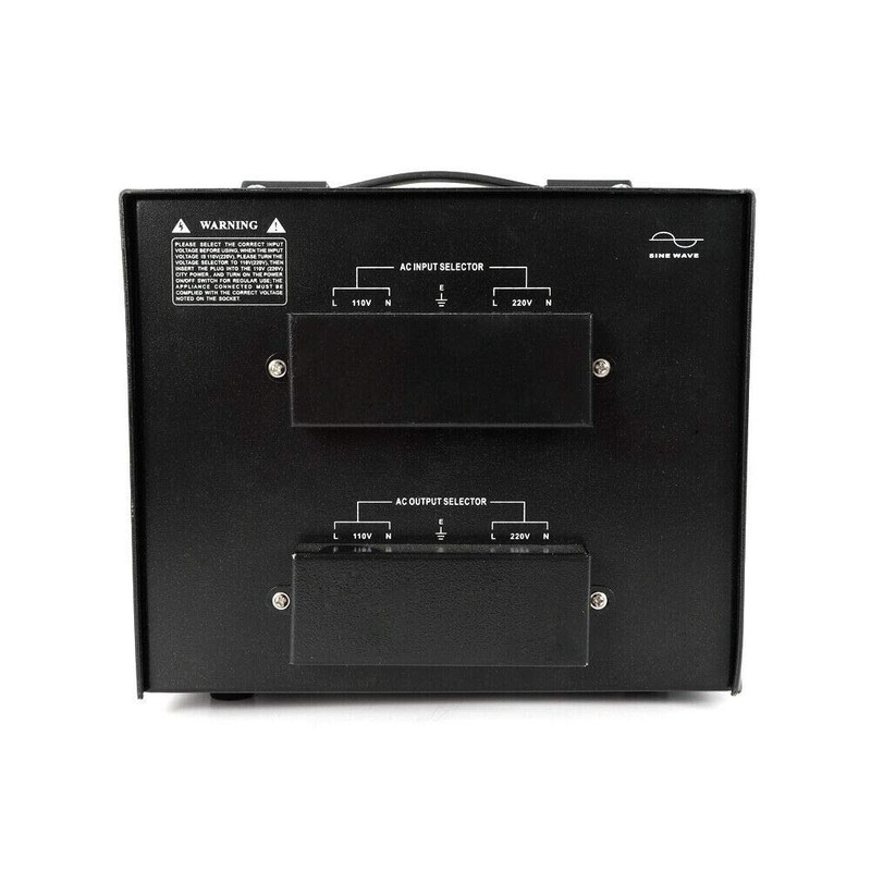 5000W Step Up & Step Down Voltage Transformer Converter, 110-220