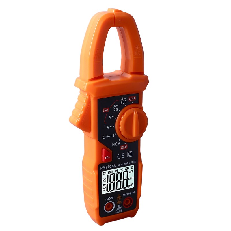 Clamp Multimeter High Accuracy Backlight Display Digital Clamp Amp Volt
