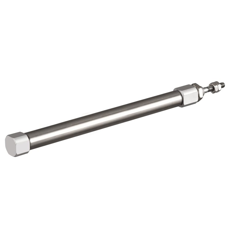 Heschen Pneumatic Slim Air Cylinder, CDJ2B 16-100, M5 Port, 16