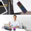 Fullicon Moisture-Proof Pill Organizer 2 Times a Day, Weekly Pill