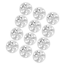 WOONEKY 12pcs Replacement Shaver Blades for Feihong Floating Razor Heads Stainless Steel Rotary Blades for Men Compact Travel Accessories Easy Maintenance Precision Grooming