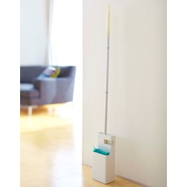 Yamazaki Industries 7579 Flooring Wiper Stand, Duo, White