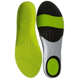 Kita NO7990 Insole, 3D Fit, Shock Absorbing, Antibacterial, Odor Resistant, Green, Free
