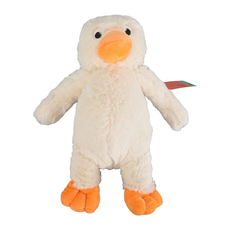 Dog Plush Duckling Sounding Toy Soft Teeth Cleaning Keep Healthy