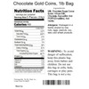 Chocolate Gold Coins, 1lb Bag