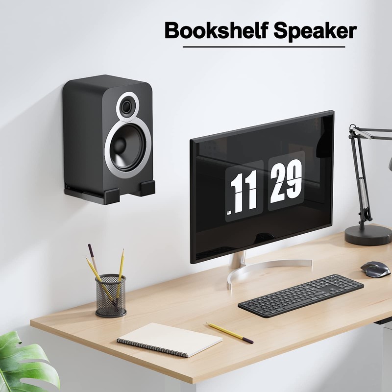 PUTORSEN PUTORSEN Soundbar Wall Mount Bracket, Speaker Wall Mount, Dual