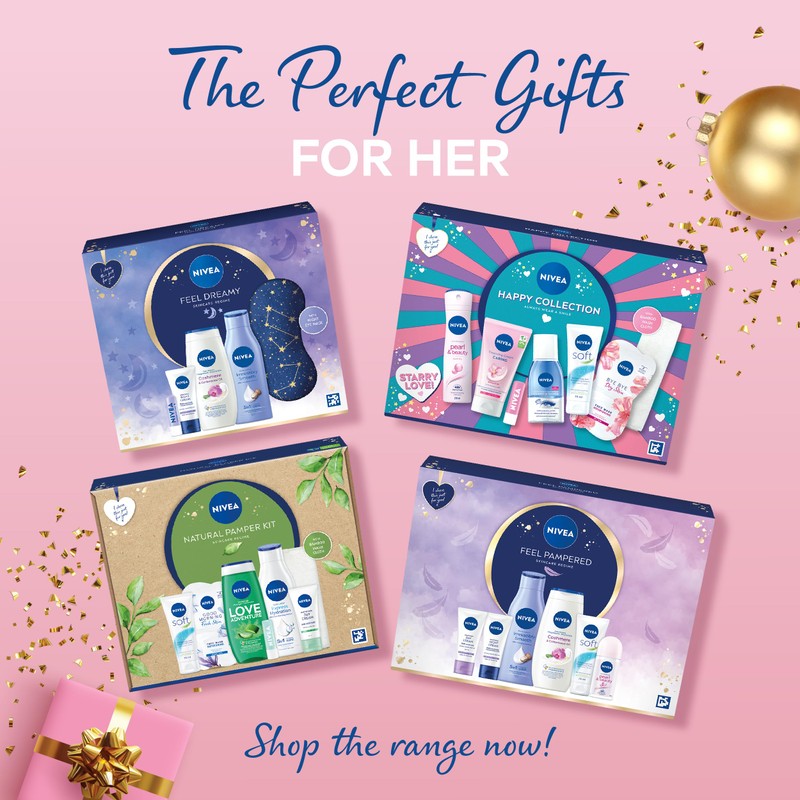 NIVEA Feel Dreamy Skincare Regime Gift Set, Women's Gift Set