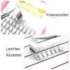 Ready-to-Fan 7D-C-0.07-12 Short Handle Eyelash Extensions, Ready Eyelash Fan Volume