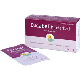 Eucabal Children's Bath with Thyme 7 x 5 ml