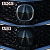 SlickMod Chrome Delete Blackout Vinyl Overlay for 2018-2020 Acura TLX