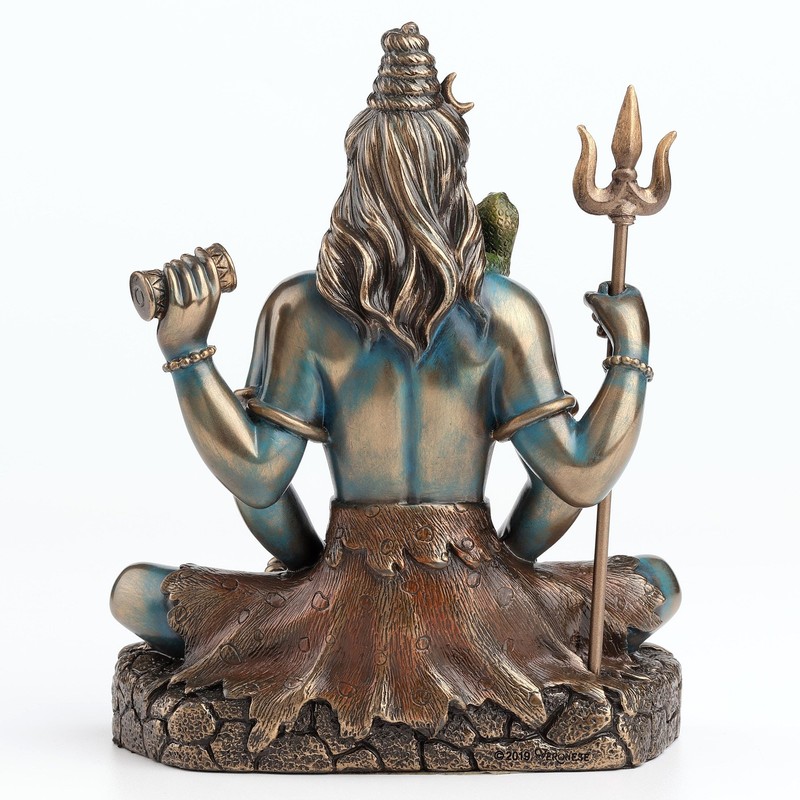 Hindu God Shiva Lord of Divine Energy Holding Trident and