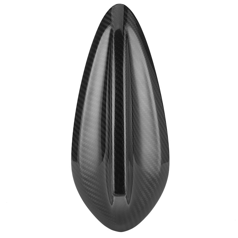 Universal Dry Carbon Fiber Shark Fin Antenna Cover Fit for